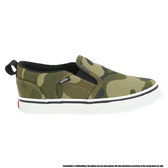 Vans Other - VANS Asher V (Camo) Toddler Sneakers